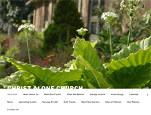 Tablet Screenshot of christalonechurch.com